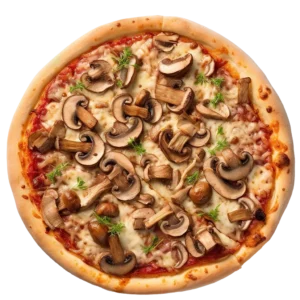 Pizza Funghi online bestellen bei Spree Pizza in Berlin Grünau – vegetarische Pizza mit frischen Champignons