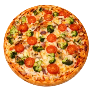 Pizza Vegi online bestellen bei Spree Pizza in Berlin Grünau – vegetarische Pizza mit frischem Gemüse