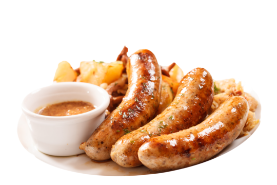 pngtree sausage with cabbage lunch bavarian snack png image_14362196