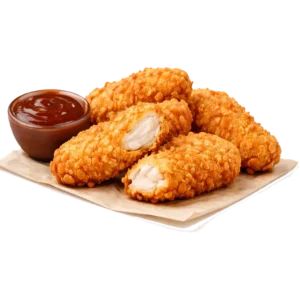 Chicken Filet (4 Stück) online bestellen bei Spree Pizza in Grünau. Knusprig paniertes Hähnchenfilet, frisch zubereitet.