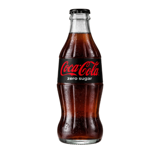 Cola Zero 0,3 l online bestellen bei Spree Pizza in Grünau. Zuckerfreie Cola – perfekt zu Pizza & Burgern.