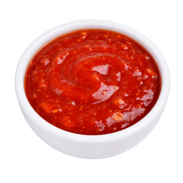 Die Hot Sauce von Spree Pizza in Grünau bringt ordentlich Schärfe in deine Bestellung. Mit ihrem intensiven Chili-Aroma eignet sie sich perfekt als Dip oder zum Verfeinern von Pizza, Burgern, Pommes und Chicken.