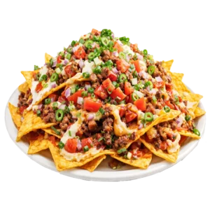 Beef Nachos online bestellen bei Spree Pizza in Grünau – Tortilla-Chips mit Hackfleisch & Käse