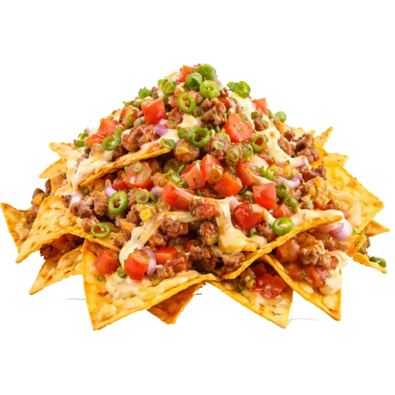 Nachos Natur online bestellen bei Spree Pizza in Grünau. Knusprige Tortilla-Chips mit Käse, Jalapeños & Dip nach Wahl.