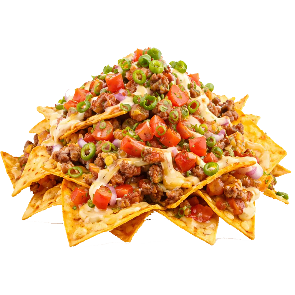 Nachos Natur online bestellen bei Spree Pizza in Grünau. Knusprige Tortilla-Chips mit Käse, Jalapeños & Dip nach Wahl.