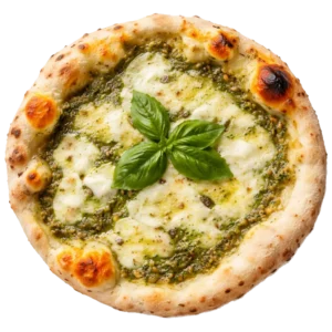 Pesto Pizza online bestellen bei Spree Pizza in Grünau – Pizza mit Pesto, Rucola und Parmesan