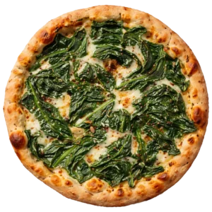 Pizza Spinaci online bestellen bei Spree Pizza in Berlin Grünau – Pizza mit Blattspinat und Schinken