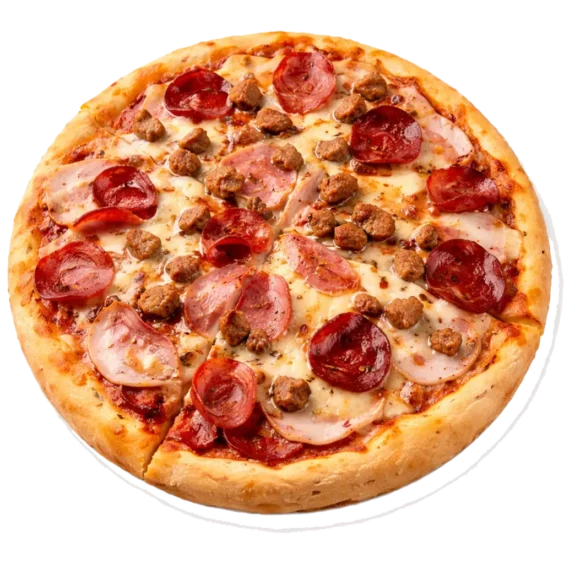 Protein Lovers Pizza online bestellen bei Spree Pizza in Grünau – Pizza mit Hähnchen, Brokkoli und Teriyaki-Sauce