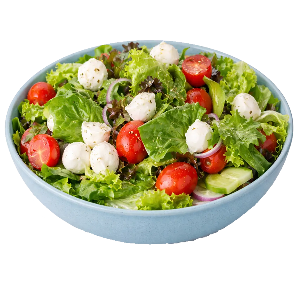 Mozzarella Mood Salad online bestellen bei Spree Pizza in Grünau – frischer Salat mit Mozzarellakugeln