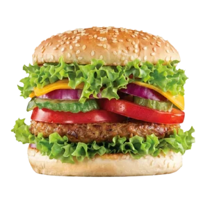 Vegi Burger online bestellen bei Spree Pizza in Grünau – vegetarischer Burger mit frischen Zutaten