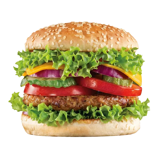 Vegi Burger online bestellen bei Spree Pizza in Grünau – vegetarischer Burger mit frischen Zutaten