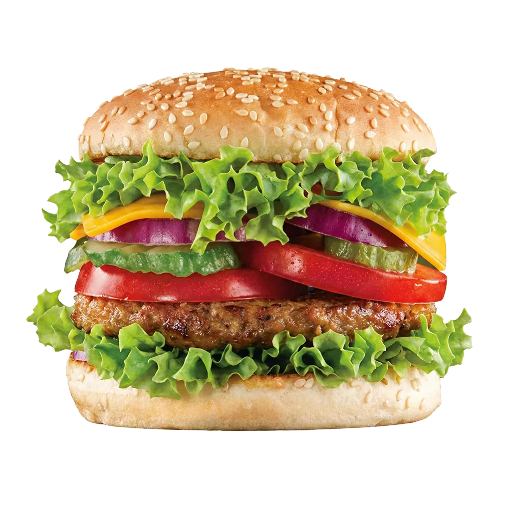 Vegi Burger online bestellen bei Spree Pizza in Grünau – vegetarischer Burger mit frischen Zutaten